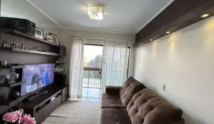 Apartamento com suíte, sacada gourmet e mobília fixa à venda próximo ao Bradesco