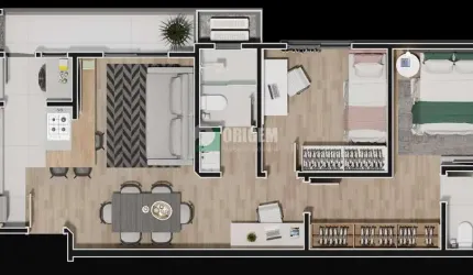Apartamento em América - Joinville, SC