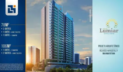 Torre Lumiar - Venda - Batista Campos - Apartamento com 2 quartos, 78 m² por R$ 799.676 - Belém/PA