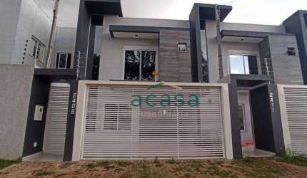 Sobrado com 3 suítes à venda, 150 m² por R$ 730.000 - FAG - Cascavel/PR