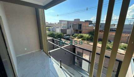 Sobrado com 1 suíte mais 2 dormitórios,  à venda, 117 m² por R$ 525.000 - Esmeralda - Cascavel/PR