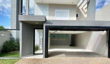 Sobrado com 1 suíte mais 2 dormitórios à venda, 180 m² por R$ 1.050.000 - São Cristóvão - Cascavel/PR