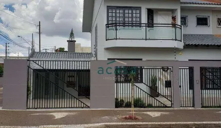 Sobrado com 3 dormitórios, sendo 01 suíte, à venda, 180 m² por R$ 1.270.000,00- Parque São Paulo - Cascavel/PR