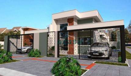 Casa com 1 suíte e 2 dormitórios à venda, 89 m² por R$ 549.900 - Periolo - Cascavel/PR
