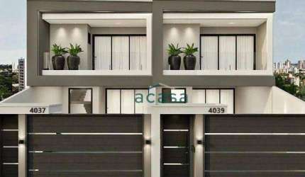 Sobrado com 3 suítes à venda, 268 m² por R$ 1.650.000 - Centro - Cascavel/PR