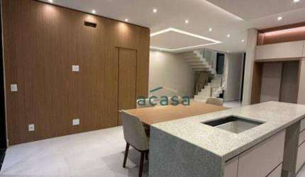Sobrado com 3 dormitórios à venda, 220 m² por R$ 1.870.000,00 - Paysage Felicitá Condomínio Parque - Cascavel/PR