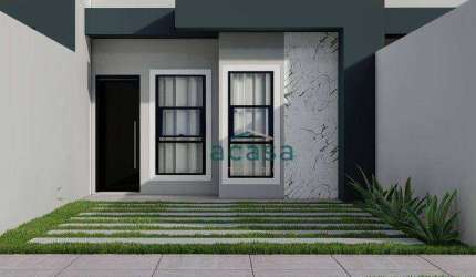 Casa com 2 dormitórios à venda, 52 m² - Interlagos - Cascavel/PR