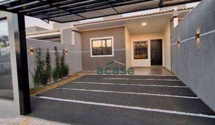 Casa com 2 dormitórios 1 suíte à venda, 75 m²- Floresta - Cascavel/PR