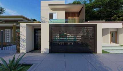 Sobrado com 3 dormitórios à venda, 140 m² por R$ 650.000,00 - Tropical III - Cascavel/PR