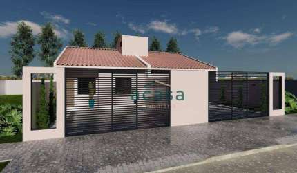 Casa com 3 dormitórios à venda, 61 m² - Floresta - Cascavel/PR