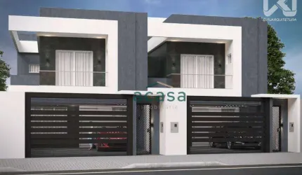 Sobrado com 3 suítes à venda, 153 m² por R$ 890.000 - Paraíso tropical - Cascavel/PR