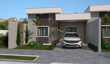 Casa com 2 dormitórios à venda, 70 m² - Ecopark - Cascavel/PR