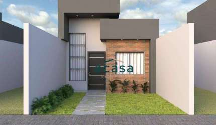 Casa com 3 dormitórios à venda, 60 m²- Esmeralda - Cascavel/PR