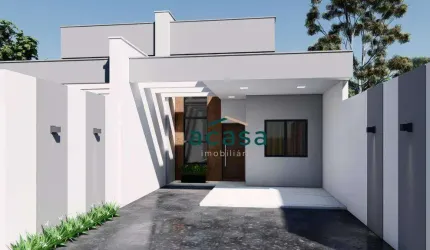 Casa com 1 suíte 2 dormitórios à venda, 107 m² - Porto Seguro - Cascavel/PR