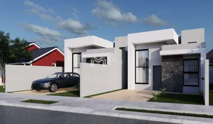 Casa à venda em Cascavel, Esmeralda, com 2 quartos, com 54 m²