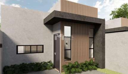 Casa à venda em Cascavel, Paraiso tropical, com 2 quartos, com 58 m²