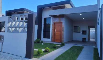 Casa para Venda em Barra Velha, Vila Nova, 3 dormitórios, 1 suíte, 1 banheiro, 1 vaga