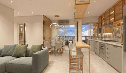Apartamento com 3 dormitórios à venda, 66 m² por R$ 445.000,00 - Piracicamirim - Piracicaba/SP