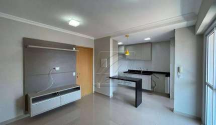 Apartamento com 1 dormitório para alugar, 51 m² por R$ 2.390 - Centro - Piracicaba/SP