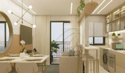 Ilha de Capri Residence, apartamento com 2 dormitórios à venda, 48 m² - Campestre - Piracicaba/SP