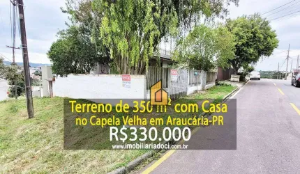 Casa com 3 dormitórios à venda, 132 m² por R$ 330.000,00 - Capela Velha - Araucária/PR