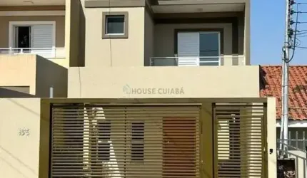 Sobrado Novo Alto Padrão no Bairro Santa Cruz