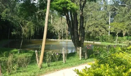 Sítio de 35 alqueires localizado em 60 km de São Paulo, ao lado de Mogi das Cruz