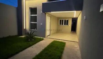 Casa Nova com 3Q/1 Suite com Piscina – Bairro Coophema | Cuiabá-MT