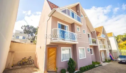 Sobrado em Condomínio com Ático e 3 suítes, 126m² - Santo Inácio - Curitiba/PR
