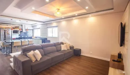 Casa Semi Mobiliada com 6 Quartos e 4 Vagas, Venda, 375 m² por R$ 1.850.000,00 - Santa Felicidade - Curitiba/PR