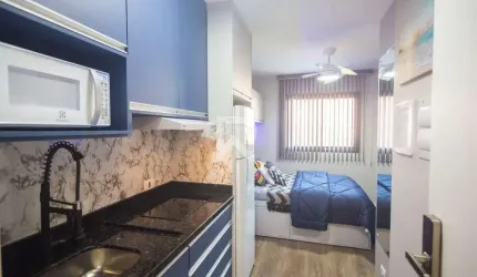 Studio para aluguel 100% mobiliado, Novo Mundo - Curitiba/PR