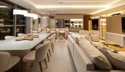 Apartamento Mobiliado em Cond. Clube com 3 Suítes, 153 m², à venda - Água Verde - Curitiba/PR