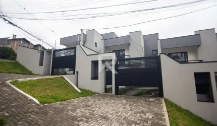 Novo Sobrado Moderno com 3 Quartos, 106m², Venda - Santo Inácio - Curitiba/PR