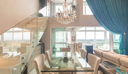 Apartamento de Alto Padrão Mobiliado, 03 Suítes, 03 Vagas - 187,00 m² - Ecoville - Curitiba/PR