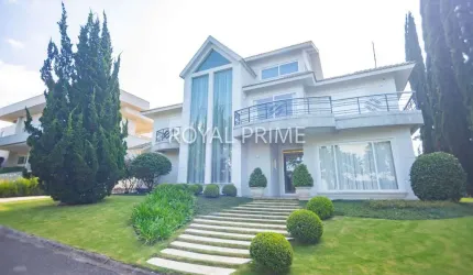 Casa Mobiliada no Condomínio Palladio com Quintal e 5 quartos, 640 m² - Aluguel - Santa Felicidade - Curitiba/PR
