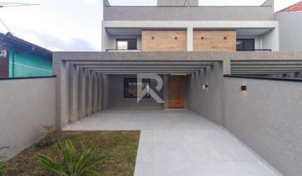 Casa Triplex com Jardim e Face Norte, 3 Quartos 4 Vagas à venda, 183 m² - Portão - Curitiba/PR