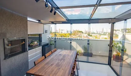Cobertura para aluguel, 2 quartos, 2 suítes, 2 vagas, Santo Inácio - Curitiba/PR