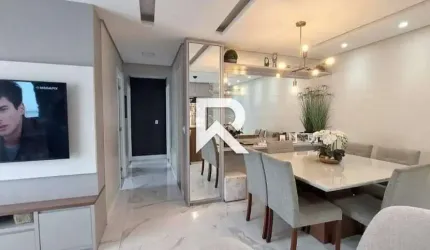 Apartamento 3 Quartos, 1 Suíte, 75 m² Privativos, com Móveis Planejados – Novo Mundo – Curitiba/PR