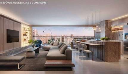 Apartamento com 3 suítes 2 vagas a venda em Moema