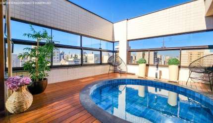 Cobertura duplex com 4 suítes 4 vagas a venda em Perdizes
