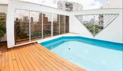 Cobertura Duplex com 3 suítes 3 vagas a venda em Moema