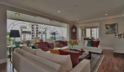 Apartamento com 4 suites  4 vagas a venda no Panamby