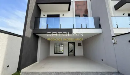 Sobrado Alto Padrão 177m² - 03 Suítes - Cruzeiro - São José dos Pinhais- PR
