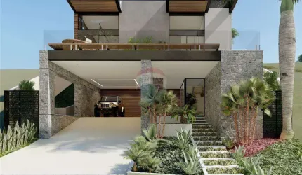 Casa com 3 suítes, 3 vagas, área de lazer, Alphaville, Juiz de Fora/MG
