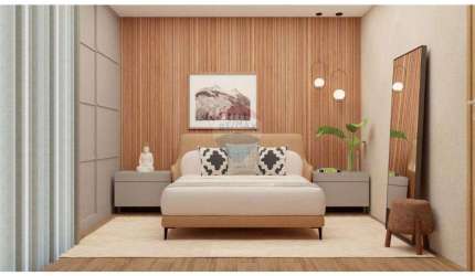 Apartamento 2 quartos, suíte, 2 vagas.