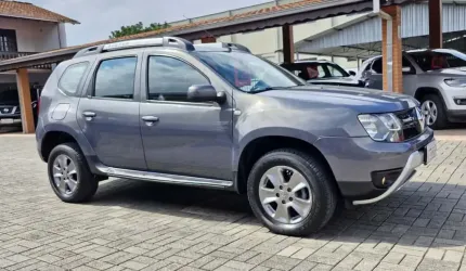 Renault duster dynamique 2.0 flex 16v aut.  - cinza - 2018/2019