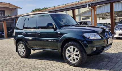 Mitsubishi pajero tr4  2.0 flex 16v 4x4 aut.  - verde - 2011/2012