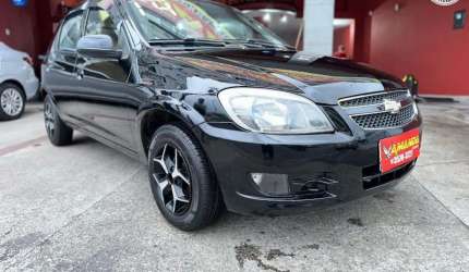Chevrolet celta spirit/ lt 1.0 mpfi 8v flexp. 5p - preta - 2014/2014