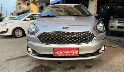 Ford ka 1.5 titanium 12v flex 5p aut. - prata - 2019/2019