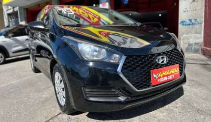 Hyundai hb20 unique 1.0 flex 12v mec. - preta - 2019/2019
